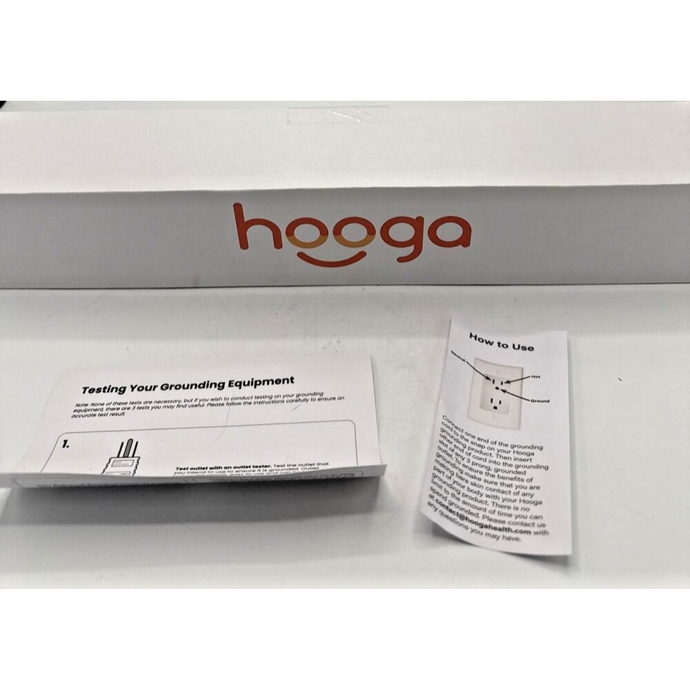 Hooga Grounding Mat W/15' Cord 24x16 for Inflammation & Energy Open Box - Picture 3 of 6